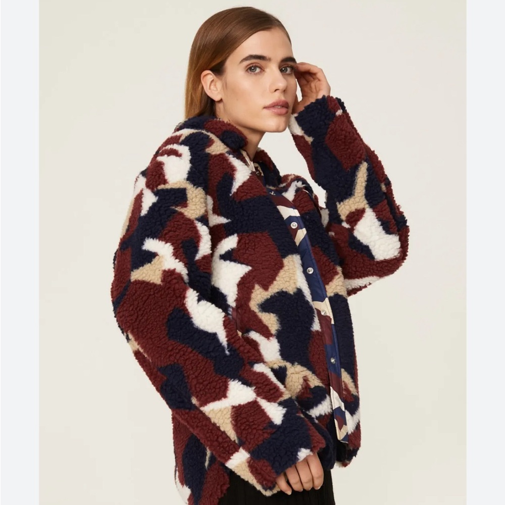 Rag & Bone Camo Sherpa Jacket - image 1